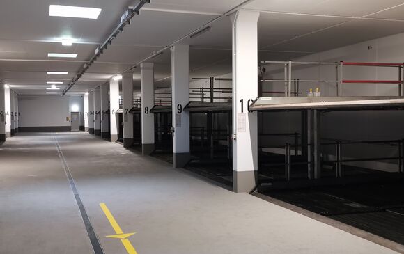 Tiefgarage Baader Glockenbach